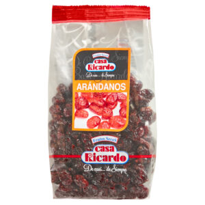 Arándanos Rojos Deshidratados. Envase 250gr.